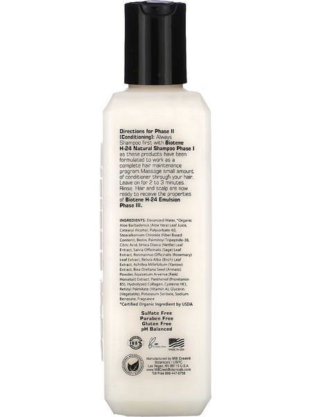 Mill Creek Botanicals, Biotene H-24 Conditioner, 8.5 fl oz