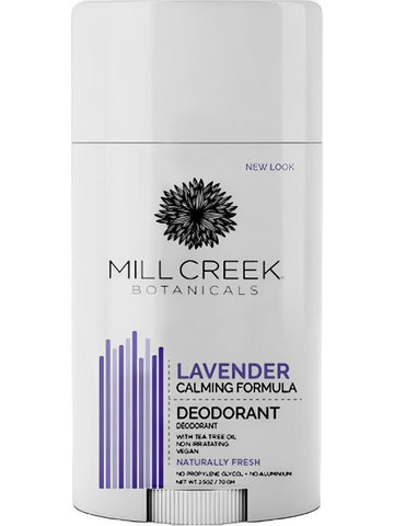 Mill Creek Botanicals, Cool Lavender Stick Deodorant, 2.5 oz