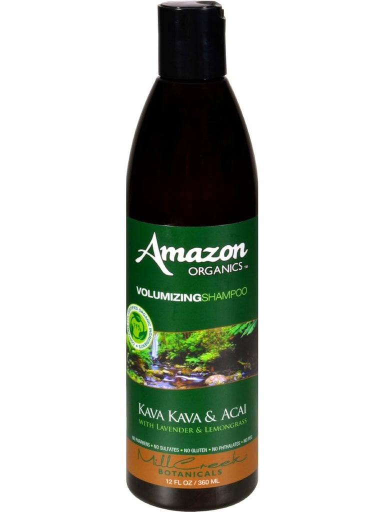Mill Creek Botanicals, Amazon Botanicals Volumizing Shampoo, 12 fl oz