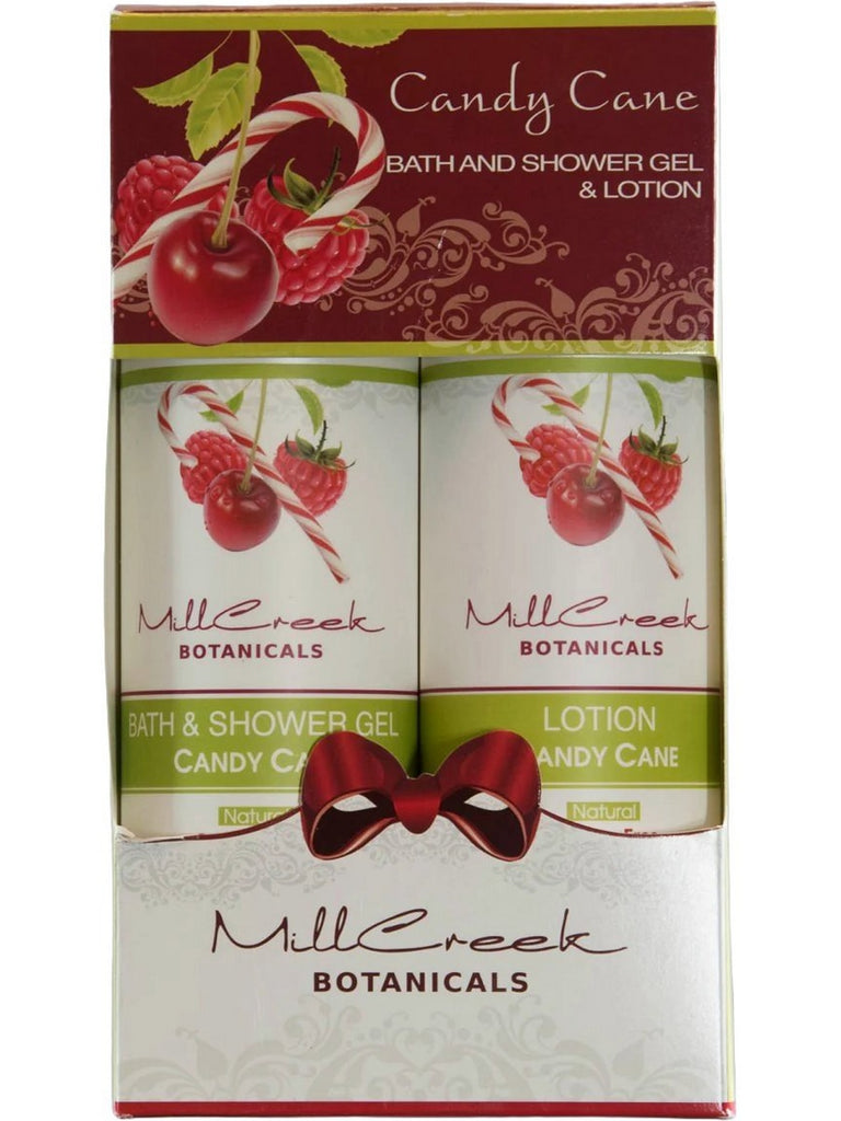 Mill Creek Botanicals, Candy Cane Holiday Box, 32 fl oz