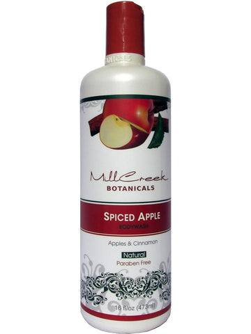 Mill Creek Botanicals, Apple Cinnamon Body Wash, 16 fl oz