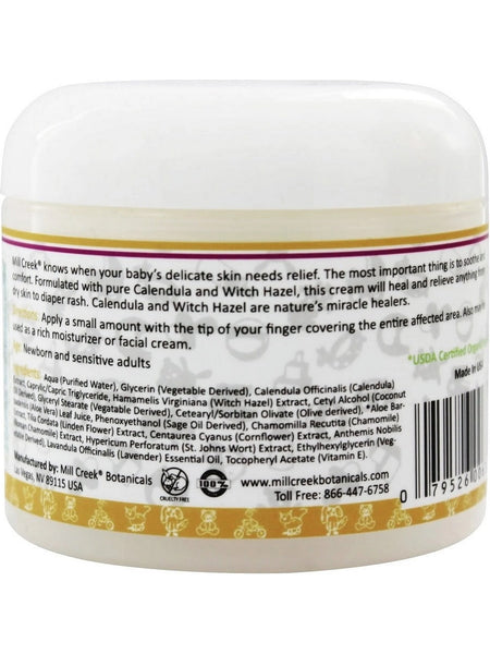 Mill Creek Botanicals, Calendula Cream Baby, 4 fl oz