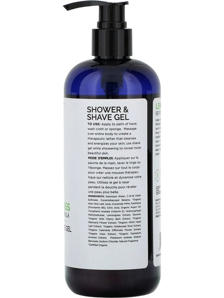 Mill Creek Botanicals, Lemongrass Shower & Shave Gel, 14 fl oz