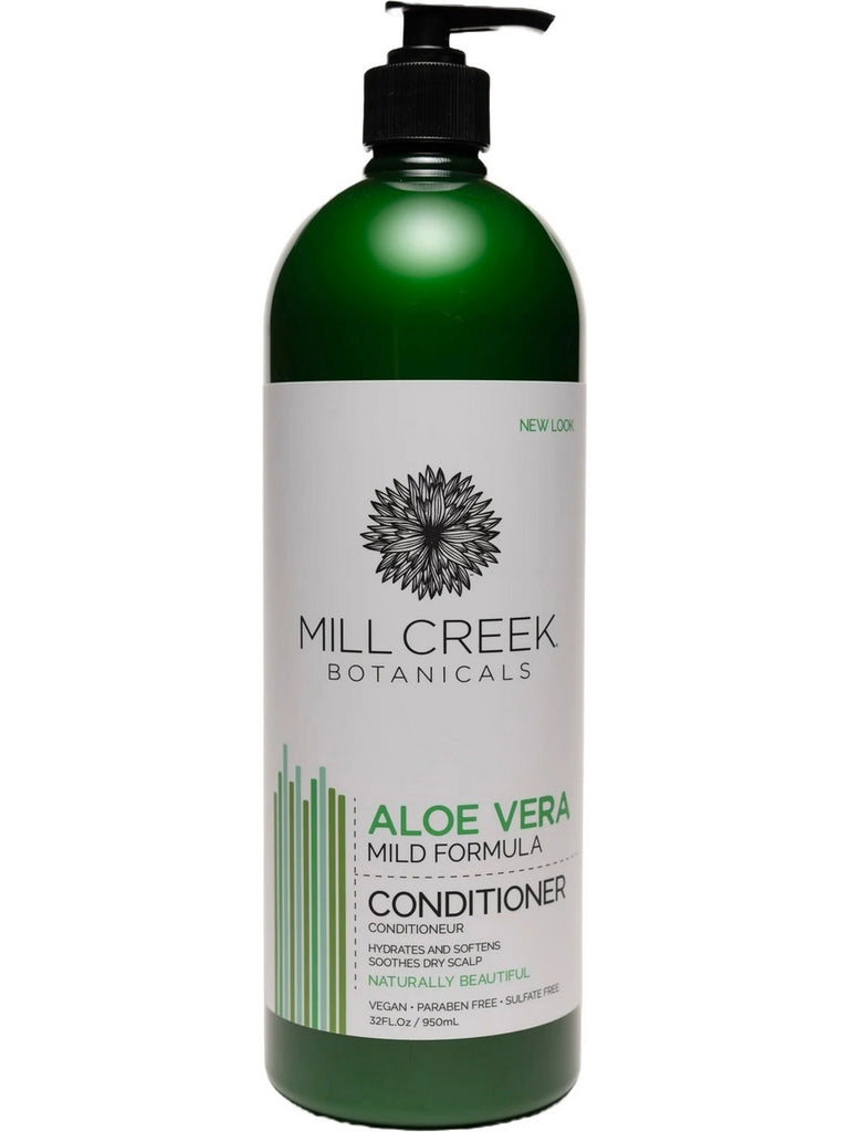 Mill Creek Botanicals, Aloe Vera Conditioner Value Size, 32 fl oz
