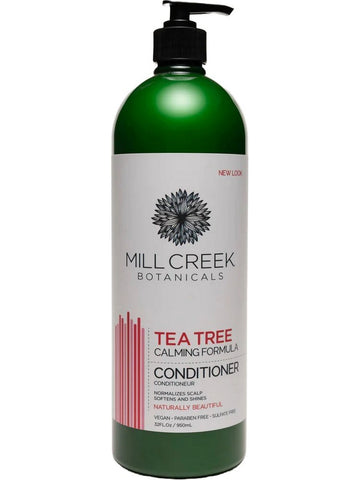 Mill Creek Botanicals, Tea Tree Conditioner Value Size, 32 fl oz
