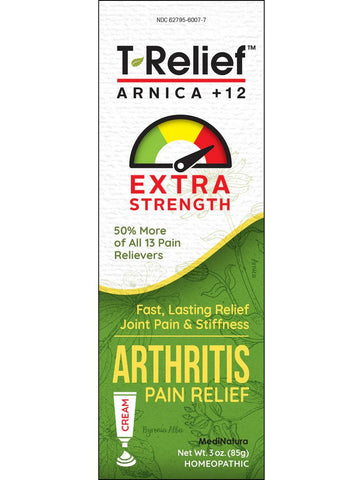 MediNatura, T-Relief Arthritis Cream, 3 oz