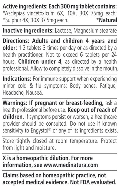 MediNatura, Engystol, 100 Tablets