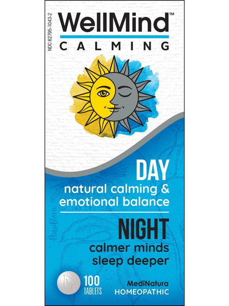 MediNatura, WellMind Calming, 100 Tablets