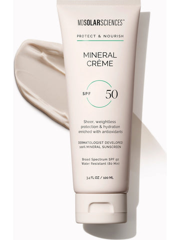 MDSolarSciences, Mineral Creme SPF 50, Large Size, 3.4 fl oz