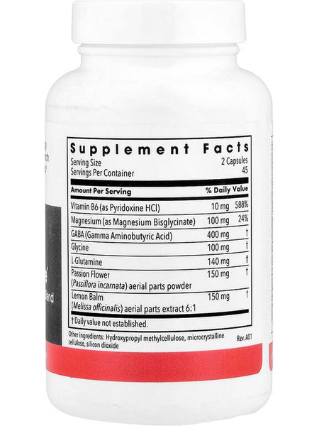 Metabolic Maintenance, Stress Maintenance (formerly Anxiety Control Plus), 90 Vegetarian Capsules