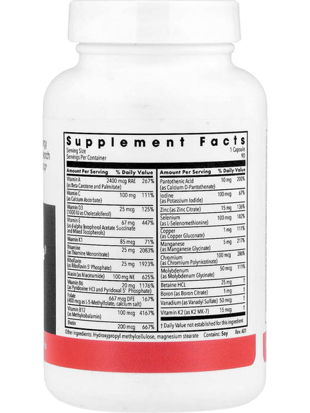 Metabolic Maintenance, The Big One without Iron Multivitamin, 90 Vegetarian Capsules