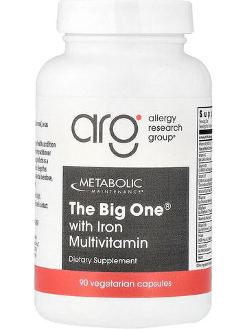 Metabolic Maintenance, The Big One With Iron Multivitamin, 90 Vegetarian Capsules