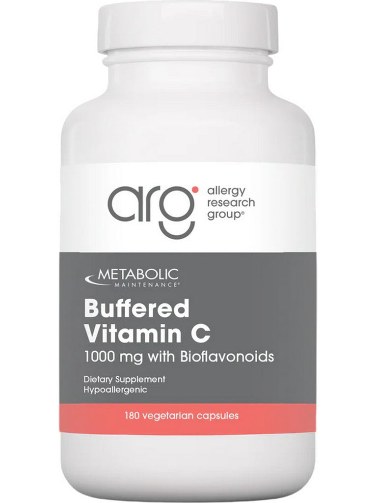 Metabolic Maintenance, Buffered Vitamin C, 1,000 mg, 180 Vegetarian Capsules