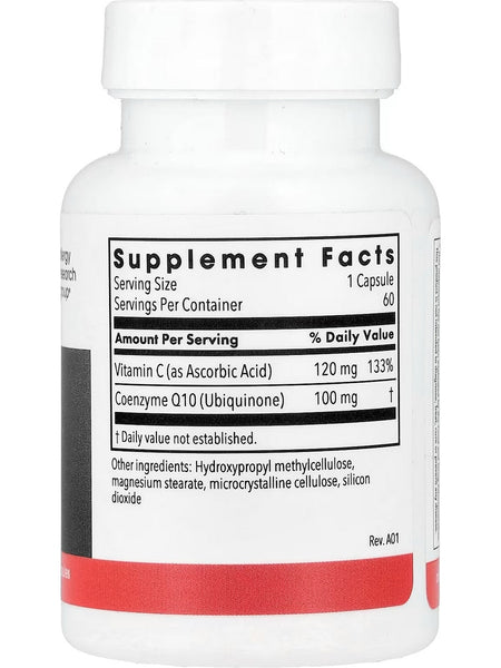 Metabolic Maintenance, CoQ10, 100 mg, 60 Vegetarian Capsules