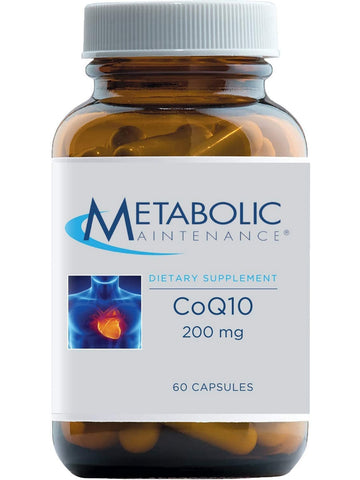 Metabolic Maintenance, CoQ10 200 mg, 60 capsules