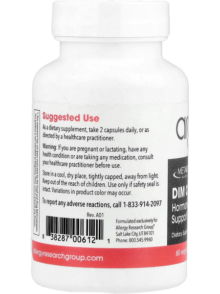Metabolic Maintenance, DIM Complex, 60 Vegetarian Capsules