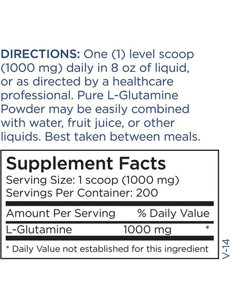 Metabolic Maintenance, L-Glutamine Powder, 200 g