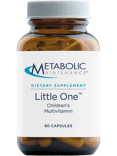 Metabolic Maintenance, Little One® Children's Multivitamin (6 to 12 yrs.), 90 capsules