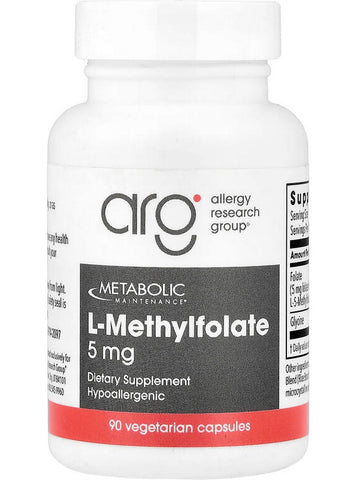 Metabolic Maintenance, L-Methylfolate, 5 mg, 90 Vegetarian Capsules