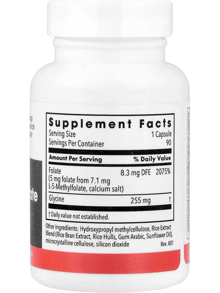 Metabolic Maintenance, L-Methylfolate, 5 mg, 90 Vegetarian Capsules