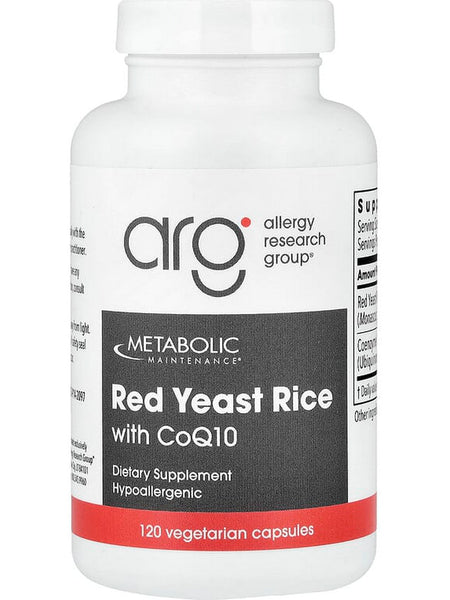 Metabolic Maintenance, Red Yeast Rice with CoQ10, 120 Vegetarian Capsules