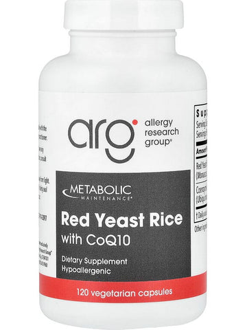Metabolic Maintenance, Red Yeast Rice with CoQ10, 120 Vegetarian Capsules