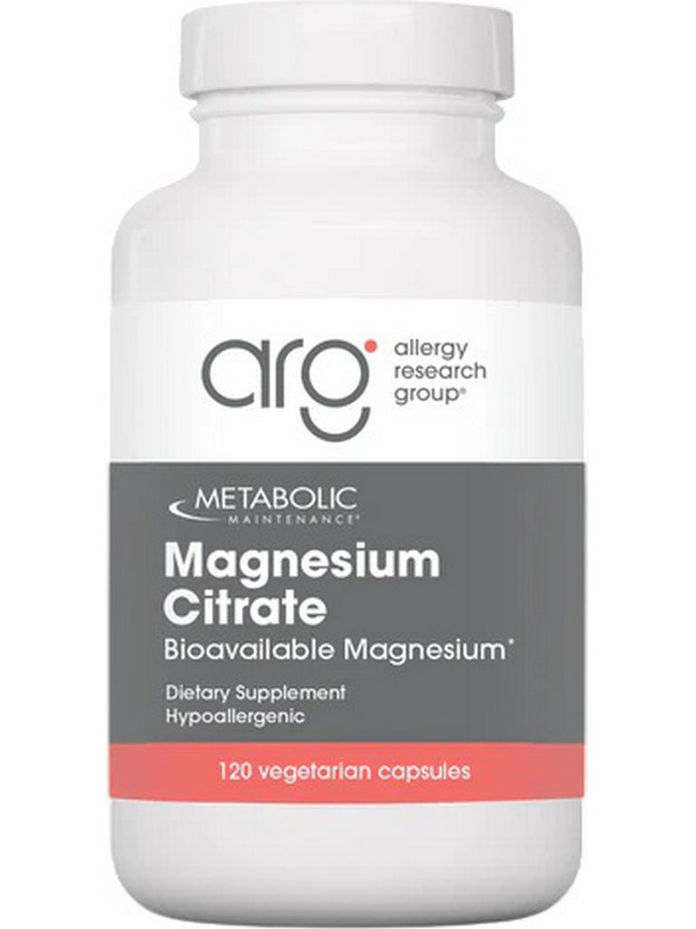 Metabolic Maintenance, Magnesium Citrate, 120 Vegetarian Capsules