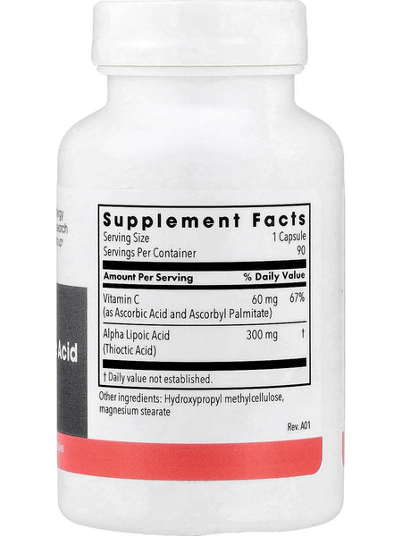 Metabolic Maintenance, Alpha Lipoic Acid, 300 mg, 90 Vegetarian Capsules