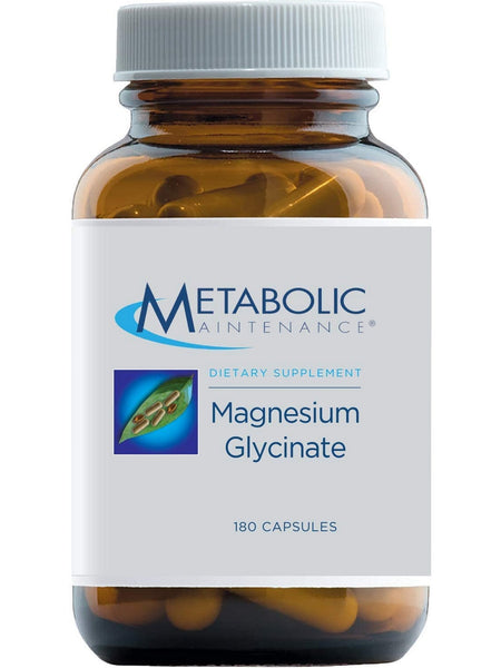 Metabolic Maintenance, Magnesium Glycinate, 180 capsules