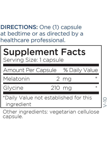 Metabolic Maintenance, Melatonin 2 mg, 180 capsules