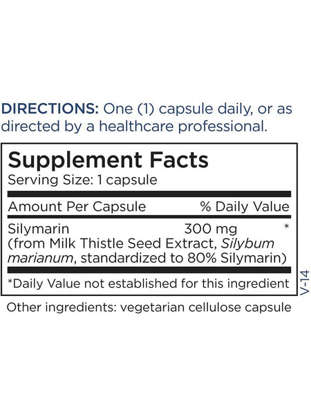 Metabolic Maintenance, Silymarin Standard Milk Thistle, 60 capsules
