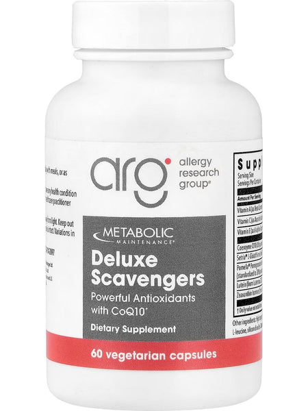 Metabolic Maintenance, Deluxe Scavengers, 60 Vegetarian Capsules