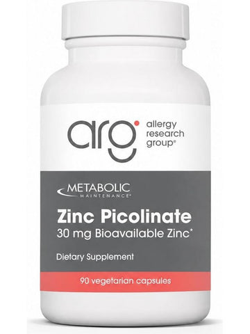 Metabolic Maintenance, Zinc Picolinate, 30 mg, 90 Vegetarian Capsules