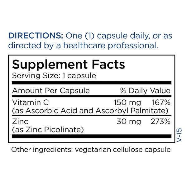Metabolic Maintenance, Zinc Picolinate 30 mg, 90 capsules