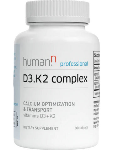 HumanN, D3.K2 Complex, 30 Tablets