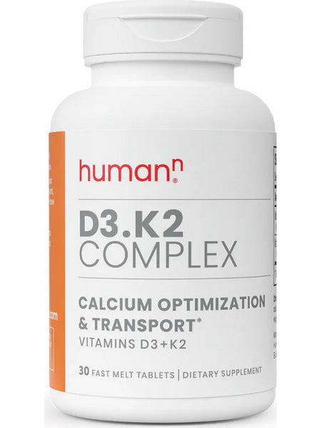 HumanN, D3.K2 Complex, 30 Tablets