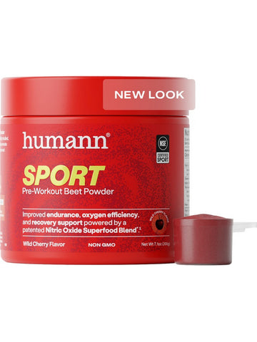 HumanN, Sport, Pre-Workout Beet Powder, Wild Cherry, 7.1 oz