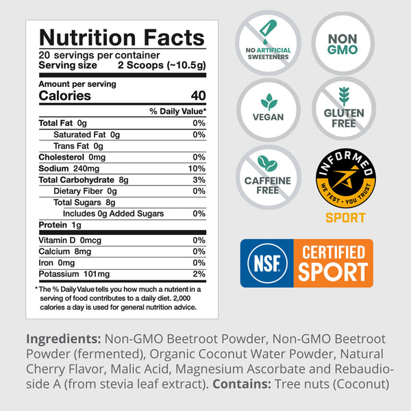 HumanN, Superbeets Sport, Wild Cherry, 7.4 oz