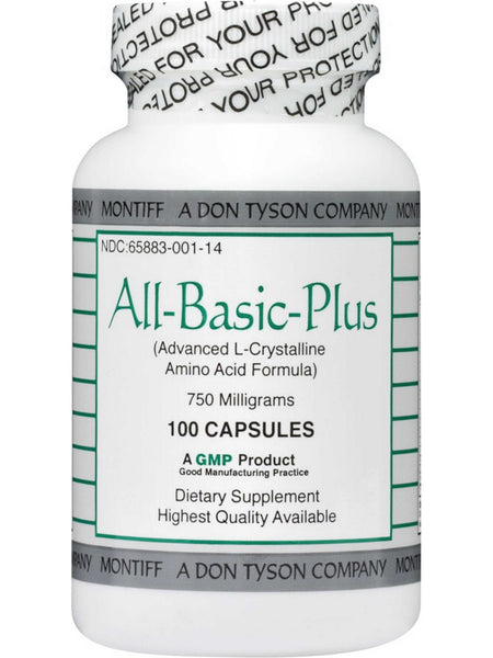 Montiff, ALL-BASIC-PLUS 750 mg, 100 Capsules