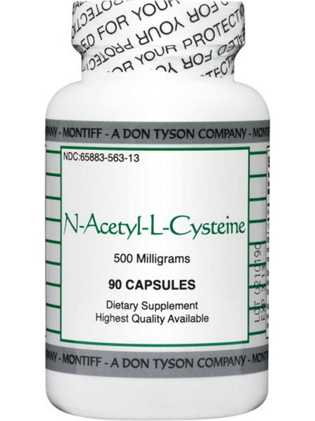 Montiff, N-Acetyl-L-Cysteine 500 mg, 90 Capsules