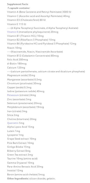 Montiff, Vita-Minz Plus, 120 Capsules