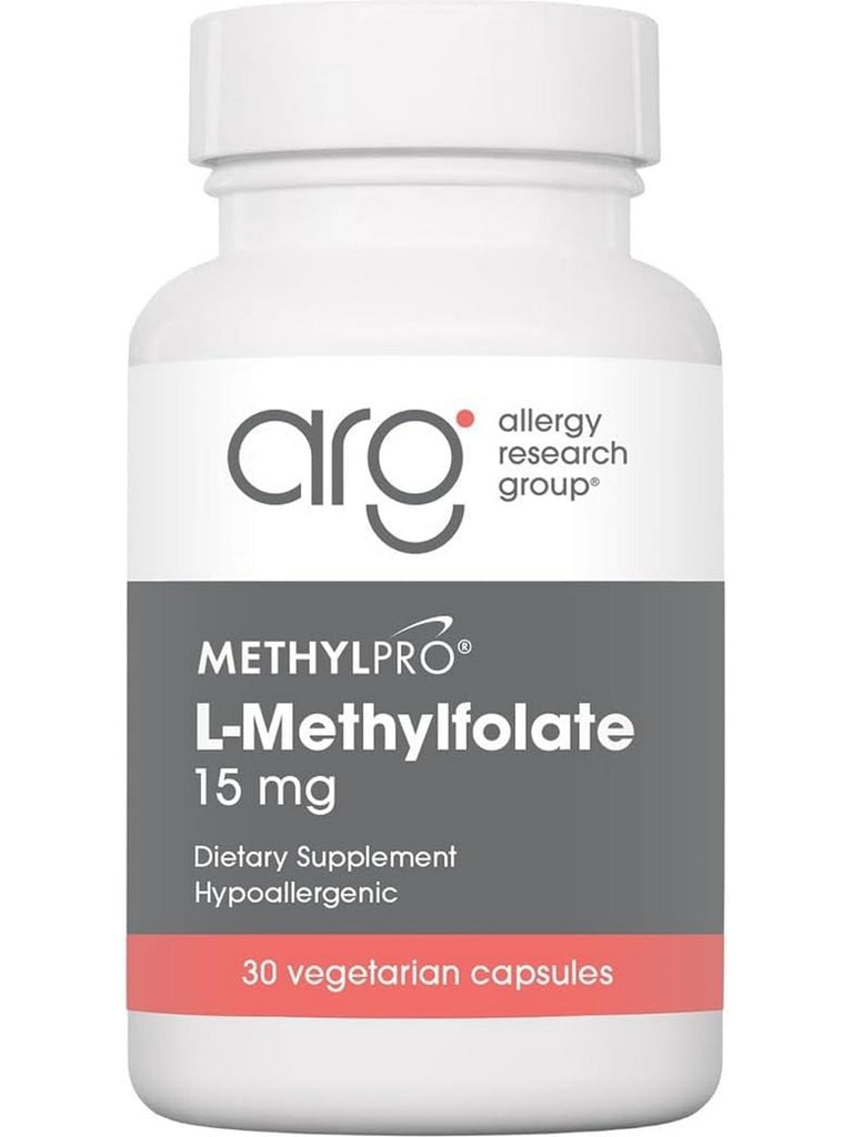 MethylPro, L-Methylfolate, 15 mg, 30 Vegetarian Capsules