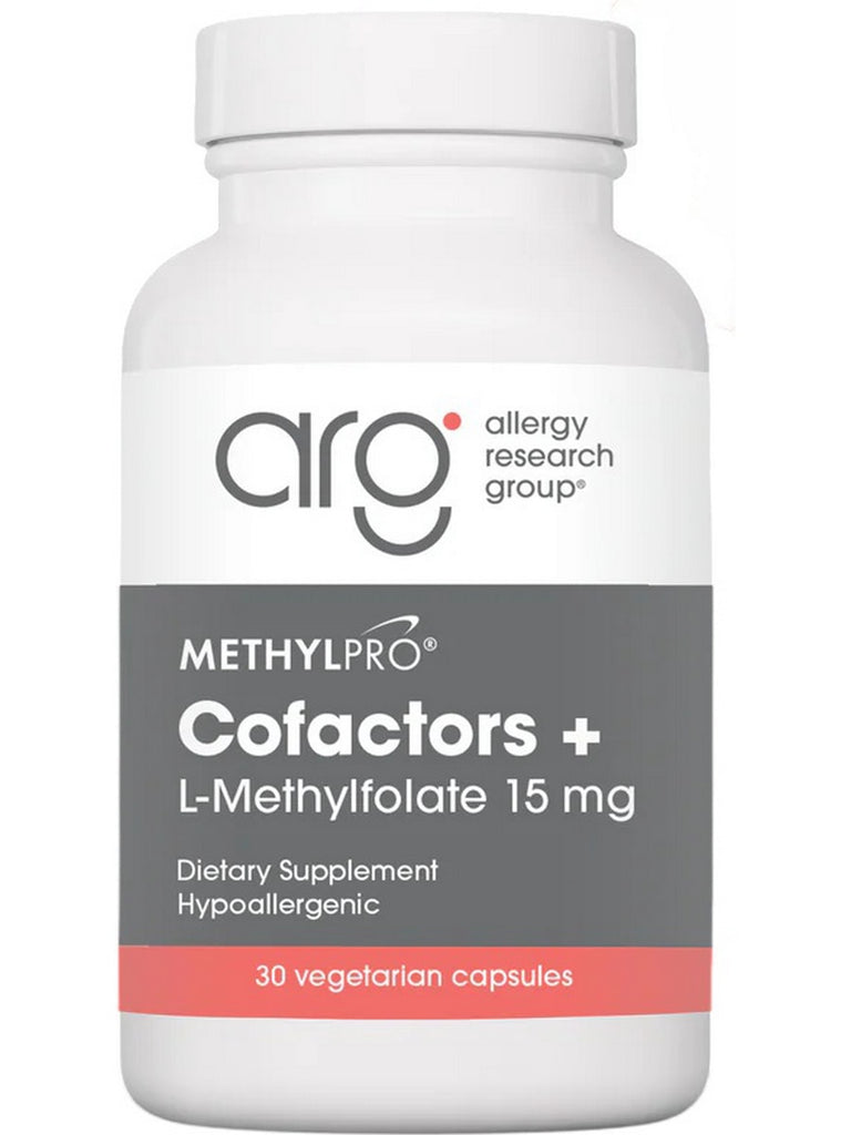 MethylPro, Cofactors + L-Methylfolate, 15 mg, 30 Vegetarian Capsules
