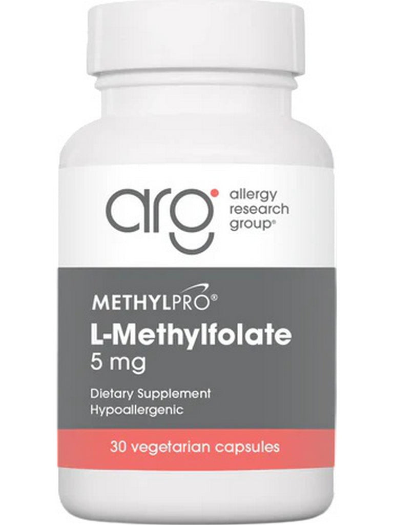 MethylPro, L-Methylfolate, 5 mg, 30 Vegetarian Capsules