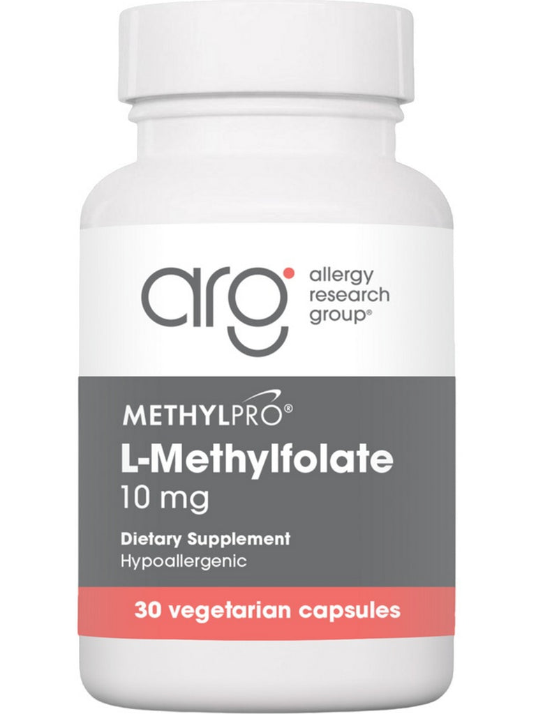 MethylPro, L-Methylfolate, 10 mg, 30 Vegetarian Capsules