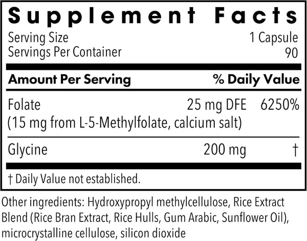 MethylPro, L-Methylfolate, 15 mg, 90 Vegetarian Capsules