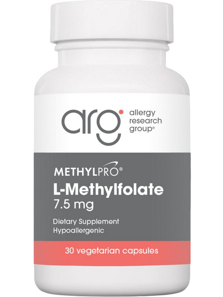 MethylPro, L-Methylfolate, 7.5 mg, 30 Vegetarian Capsules