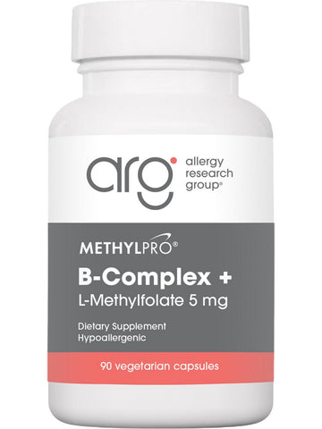 MethylPro, B-Complex + L-Methylfolate, 5 mg, 90 Vegetarian Capsules
