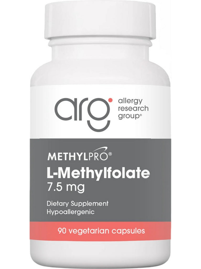 MethylPro, L-Methylfolate, 7.5 mg, 90 Vegetarian Capsules