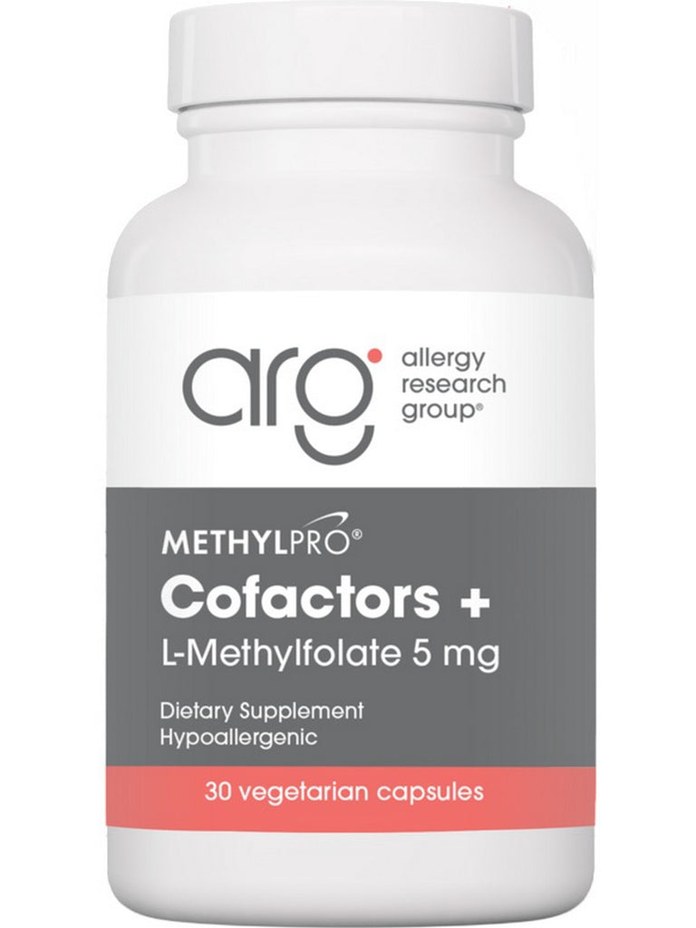 MethylPro, Cofactors + L-Methylfolate, 5 mg, 30 Vegetarian Capsules